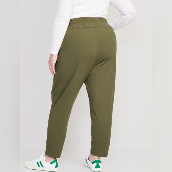 NWT! Arboretum Green High-Waisted Powersoft Coze Edition Slim Taper Pants 🌸 - Picture 6 of 6